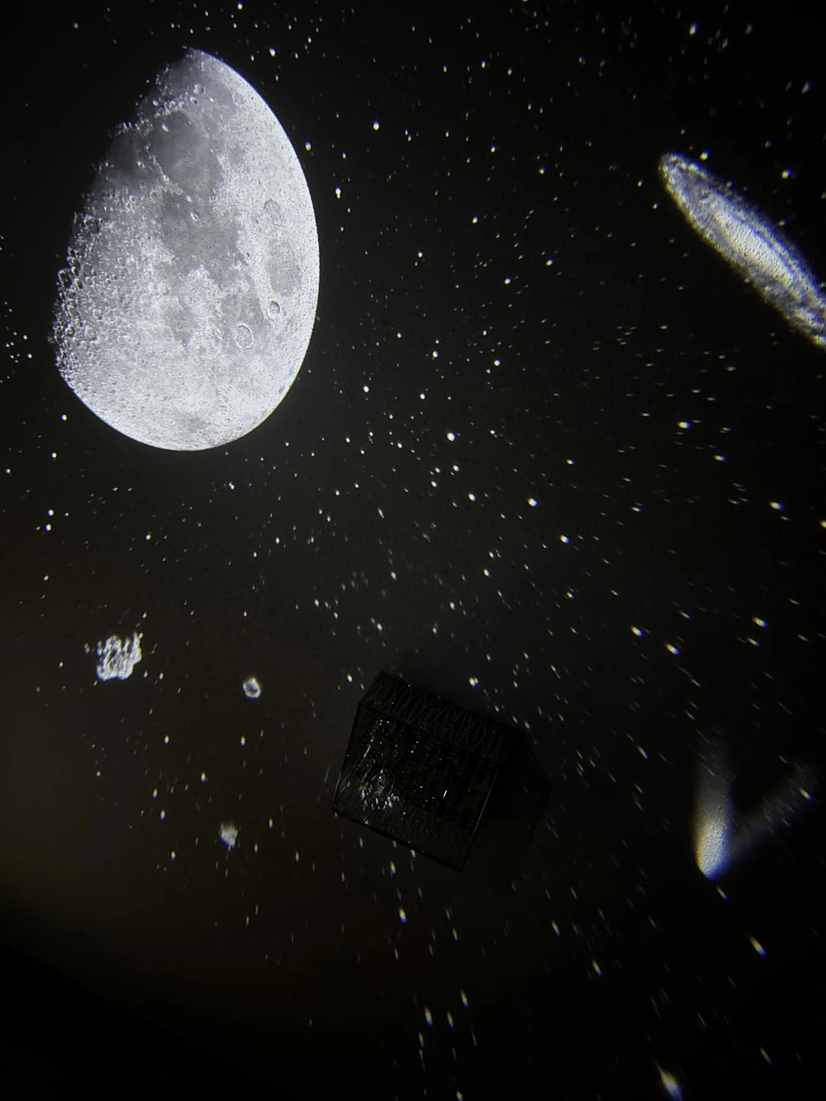 Customer photo: Moon and stars