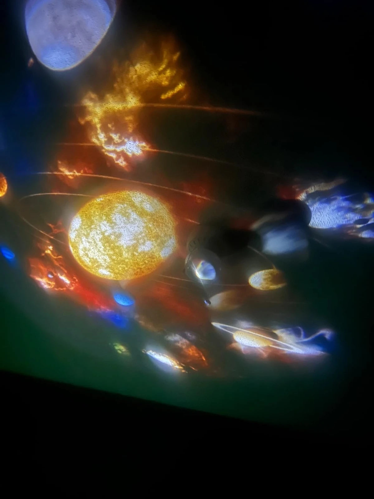 Customer photo: Room projection