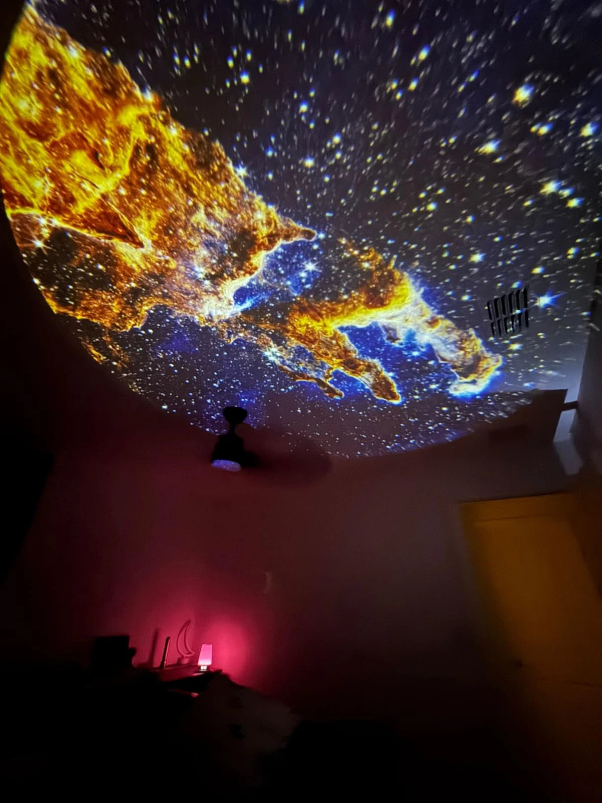 Customer photo: Galaxy ceiling