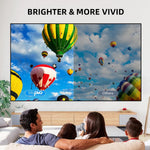 Mini Projector, Meer Portable Pico Full Color LED LCD Video Projector for Children Present, Video TV Movie, Party Game, Outdoor Entertainment with HDMI USB AV Interfaces and Remote Control Thumbnail